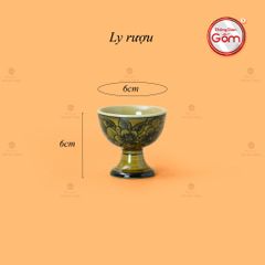 Bộ Bình Rượu Vẽ Tay Hoa Mai