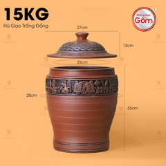 Hũ Gạo Trống Đồng