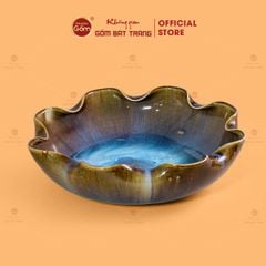 Bát Thả Hoa Tắm Phật Men Hỏa Biến