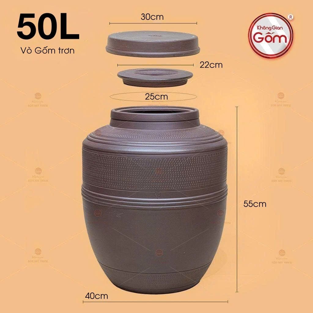 Vò Gốm Trơn