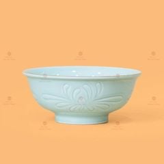 Bộ Bàn Ăn 10 Người (21 Món) Men Ngọc Vân Hoa Cúc Kẻ Vàng