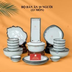 Bộ Bàn Ăn 10 Người (23 món) Men Ngọc Trai