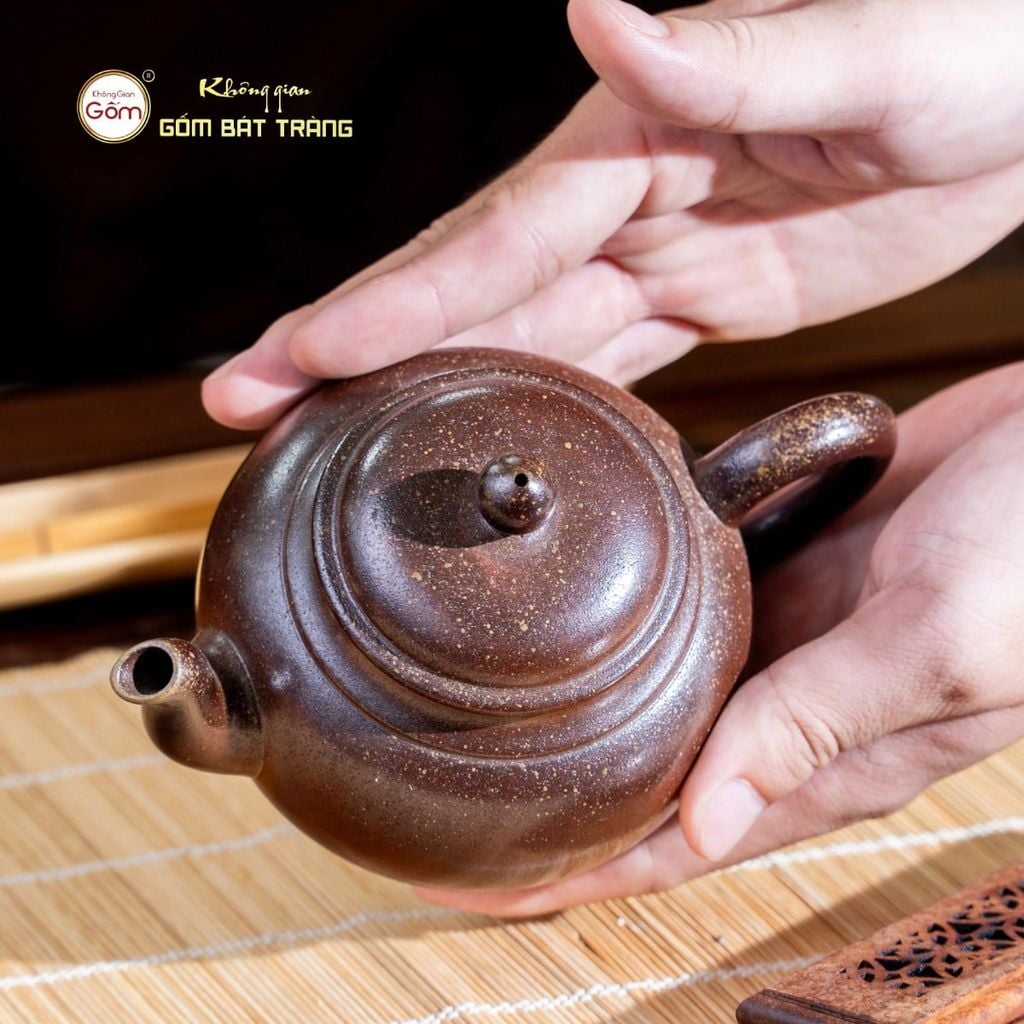 Ấm Lẻ An Thổ Túc Lạc Hồng Nung Củi