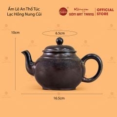 Ấm Lẻ An Thổ Túc Lạc Hồng Nung Củi