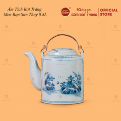 Bộ Ấm Tích Men Rạn Sơn Thuỷ