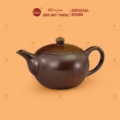 Ấm Lẻ An Thổ Túc Trăng Tròn Nung Củi