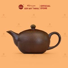 Ấm Lẻ An Thổ Túc Trăng Tròn Nung Củi