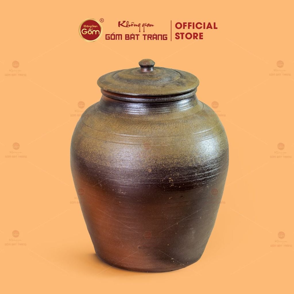 Hũ Trà Nung Củi