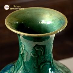 Lọ Củ Tỏi Hoa Sen, Hoa Phù Dung