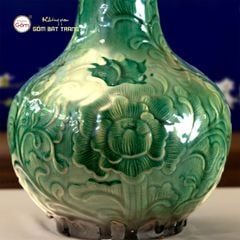 Lọ Củ Tỏi Hoa Sen, Hoa Phù Dung