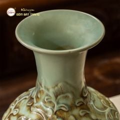 Lọ Củ Tỏi Hoa Sen, Hoa Phù Dung