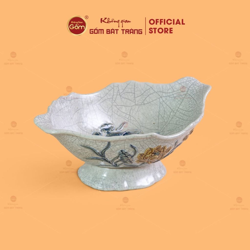 Bát Đựng Gà Men Rạn