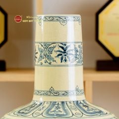 Bình Hoa Lam Âm Dương Cha