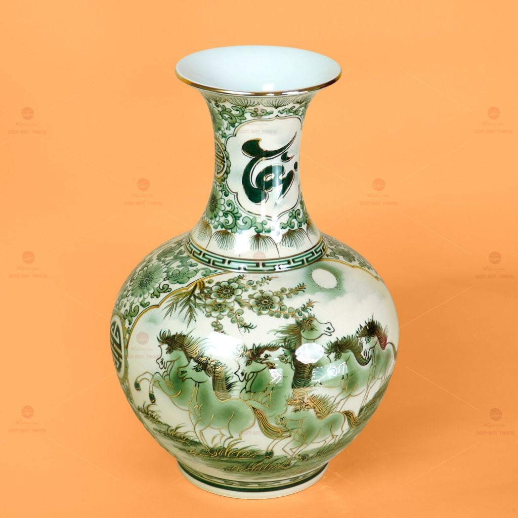 Tỏi Bình Tài Lộc Mã Đáo Thành Công Thuận Buồm Xuôi Gió Huỳnh Bảo Vẽ Vàng