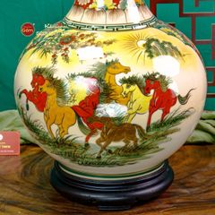 Tỏi Bình Tài Lộc Mã Đáo Thành Công Thuận Buồm Xuôi Gió Kim Bảo Vẽ Vàng