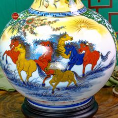 Tỏi Bình Tài Lộc Mã Đáo Thành Công Thuận Buồm Xuôi Gió Kim Bảo Vẽ Vàng