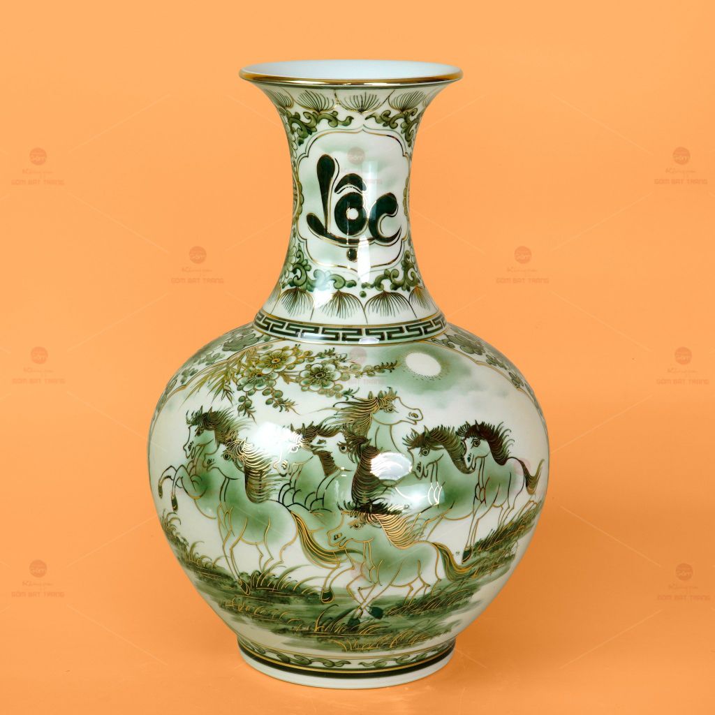 Tỏi Bình Tài Lộc Thuận Buồm Xuôi Gió Mã Đáo Thành Công Huỳnh Bảo Vẽ Vàng