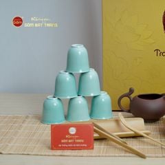 Bộ Ấm Chén An Thổ Túc Cao Cấp Tay Cầm (25 Món)