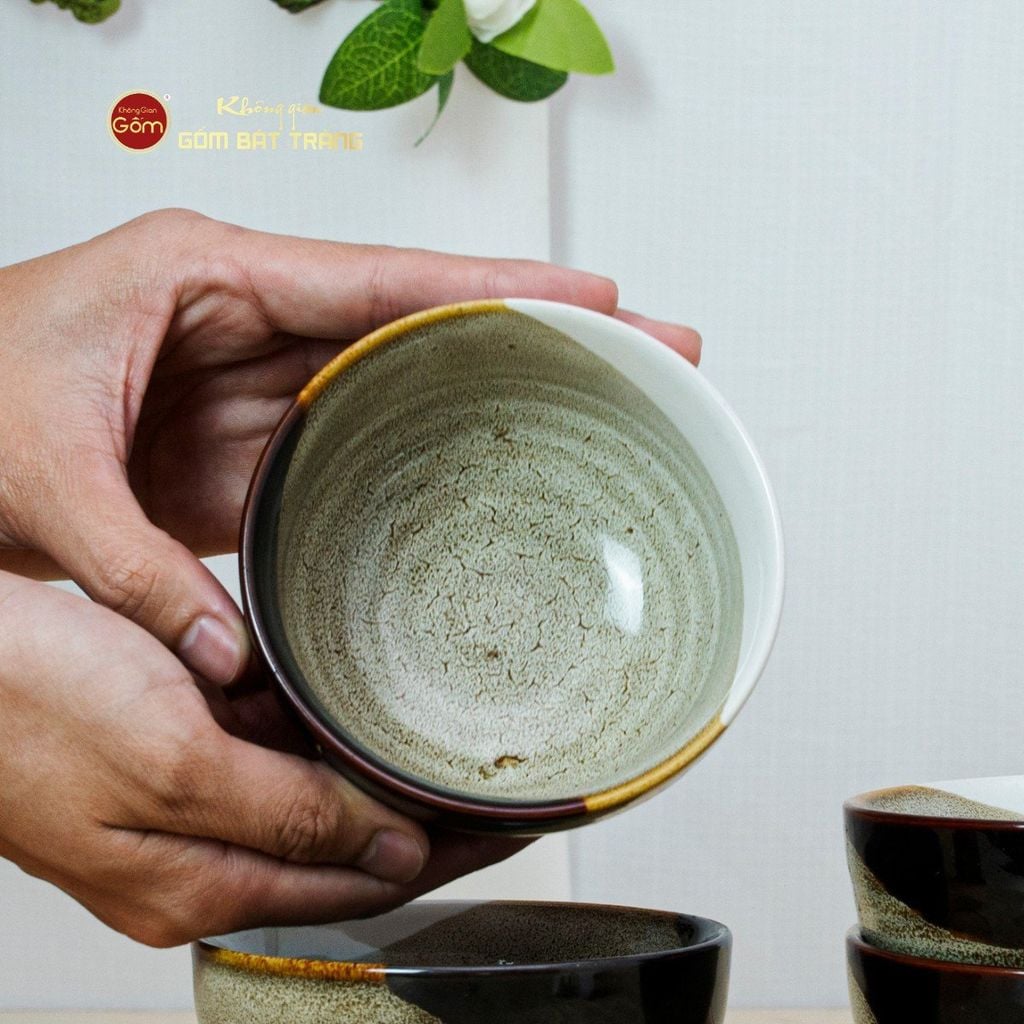 Bộ Bàn Ăn 4 Người (10 món) Men Hỏa Biến Ba Màu