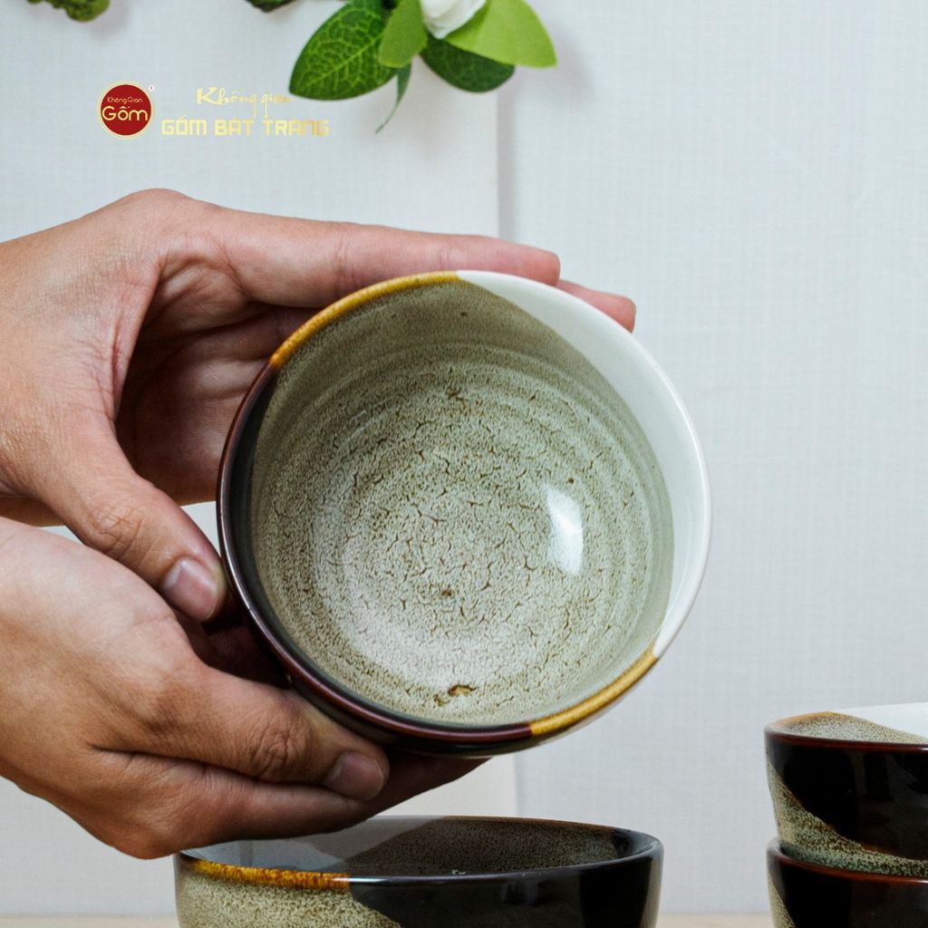 Bộ Bát Cơm Ba Màu