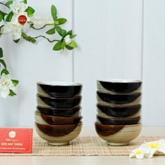 Bộ Bàn Ăn 10 Người (23 món) Men Hỏa Biến Ba Màu