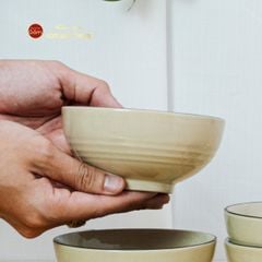 Bát Cơm Hoa Sứ Đỏ