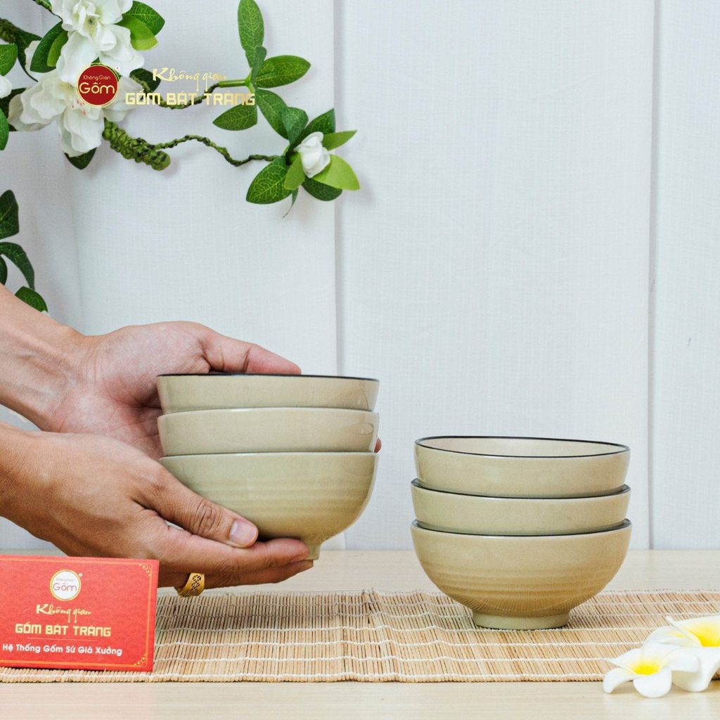 Bộ Bàn Ăn 6 Người (12 món) Men Hoả Biến Hoa Sứ Đỏ