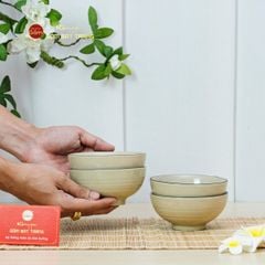 Bát Cơm Hoa Sứ Đỏ