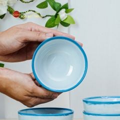 Bát Cơm Men Biển Xanh Cát Trắng