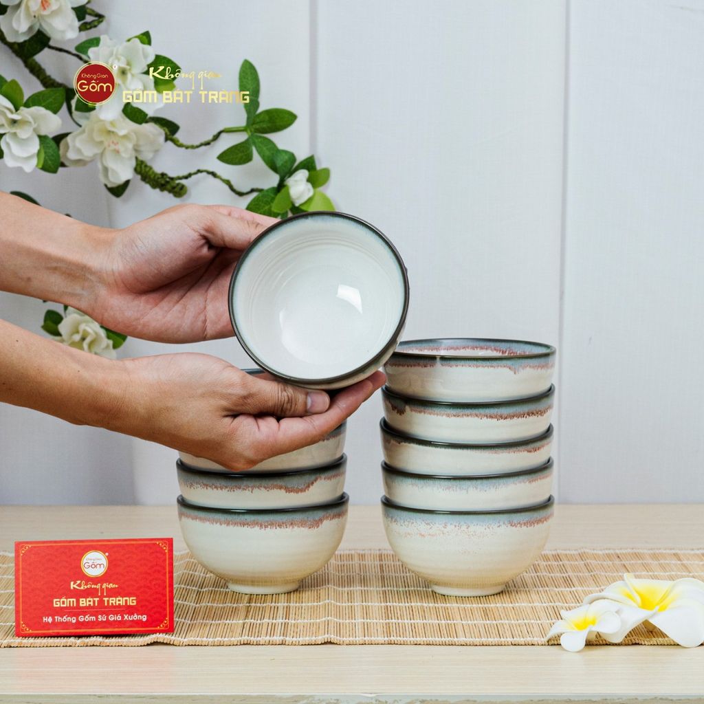Bát Cơm Men Ngọc Trai