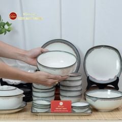 Bộ Bàn Ăn 4 Người (10 món) Men Ngọc Trai