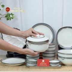 Bộ Bàn Ăn 10 Người (23 món) Men Ngọc Trai