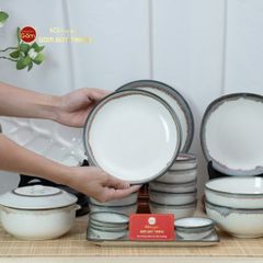 Bộ Bàn Ăn 4 Người (10 món) Men Ngọc Trai