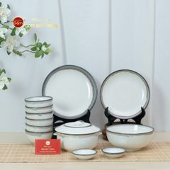 Bộ Bàn Ăn 6 Người (12 món) Men Ngọc Trai