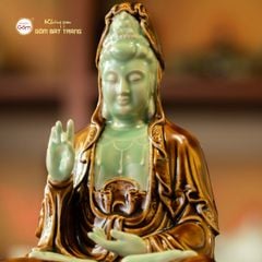 Bộ Tượng Sa Bà Ngồi Có Đế