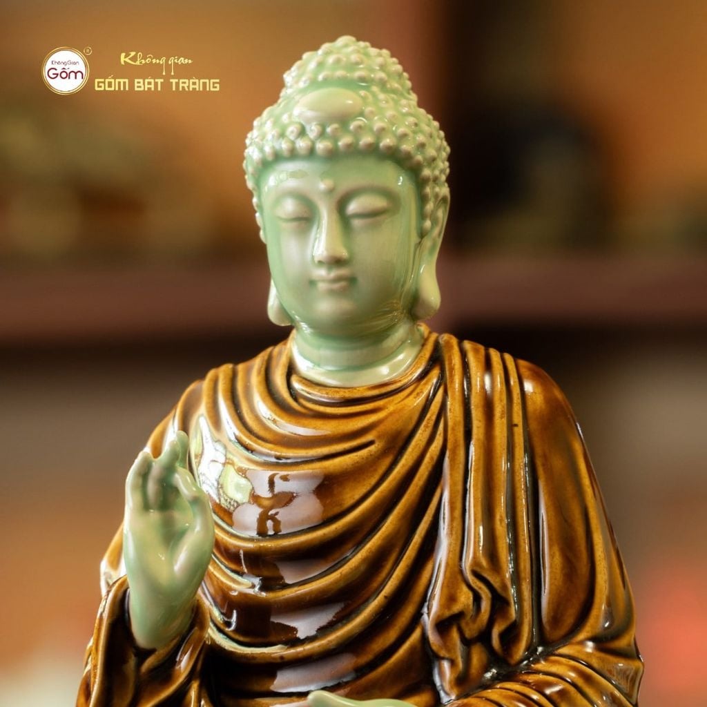 Bộ Tượng Sa Bà Ngồi Có Đế