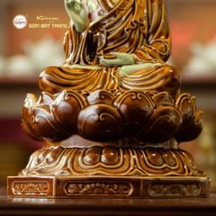 Bộ Tượng Sa Bà Ngồi Có Đế