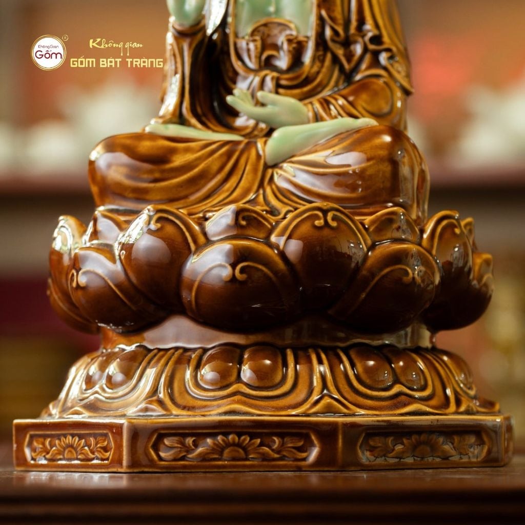 Bộ Tượng Sa Bà Ngồi Có Đế