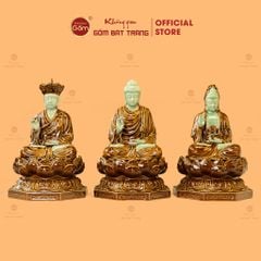 Bộ Tượng Sa Bà Ngồi Có Đế