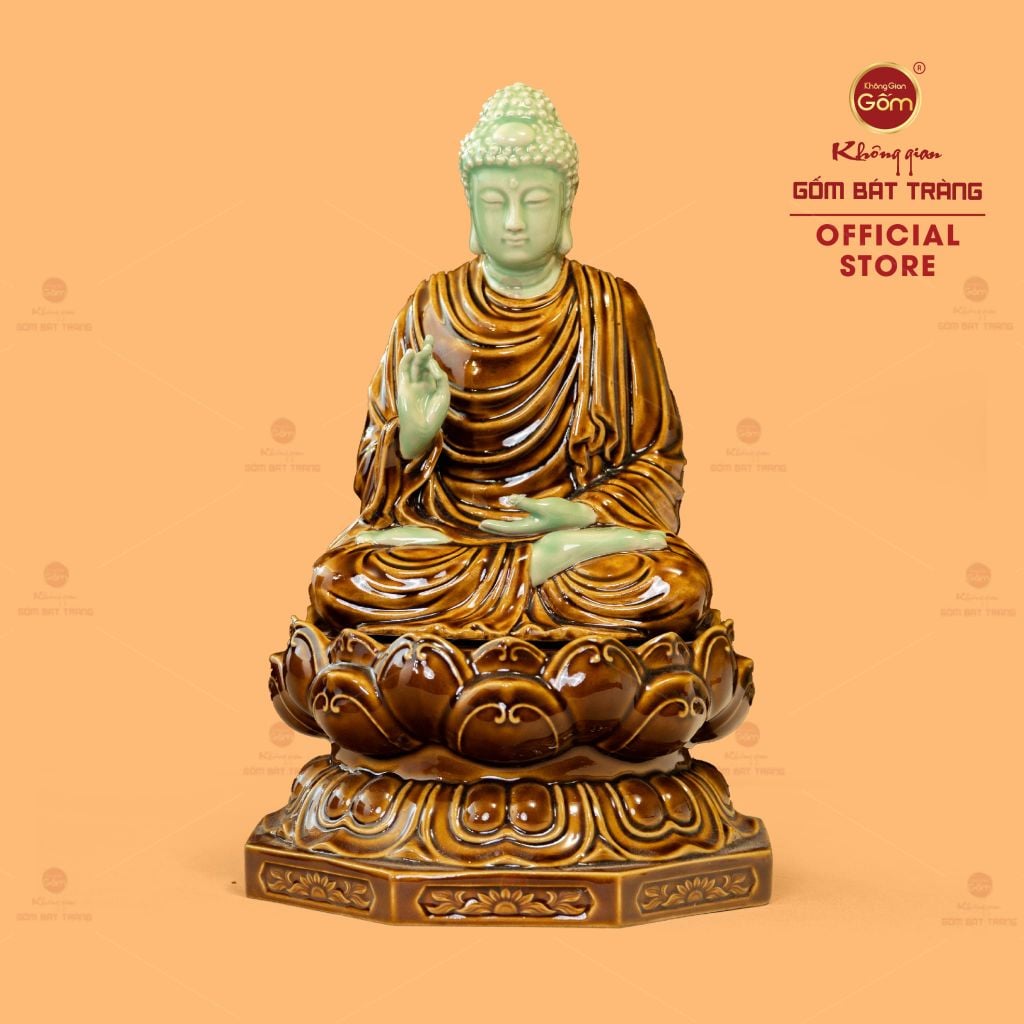 Bộ Tượng Sa Bà Ngồi Có Đế