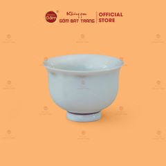 Chén Men Trắng Kẻ Chỉ Đỏ