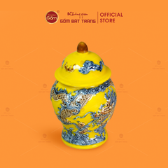 Chóe Thờ Men Vàng Họa Tiết Rồng