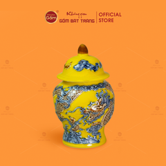 Chóe Thờ Men Vàng Họa Tiết Rồng