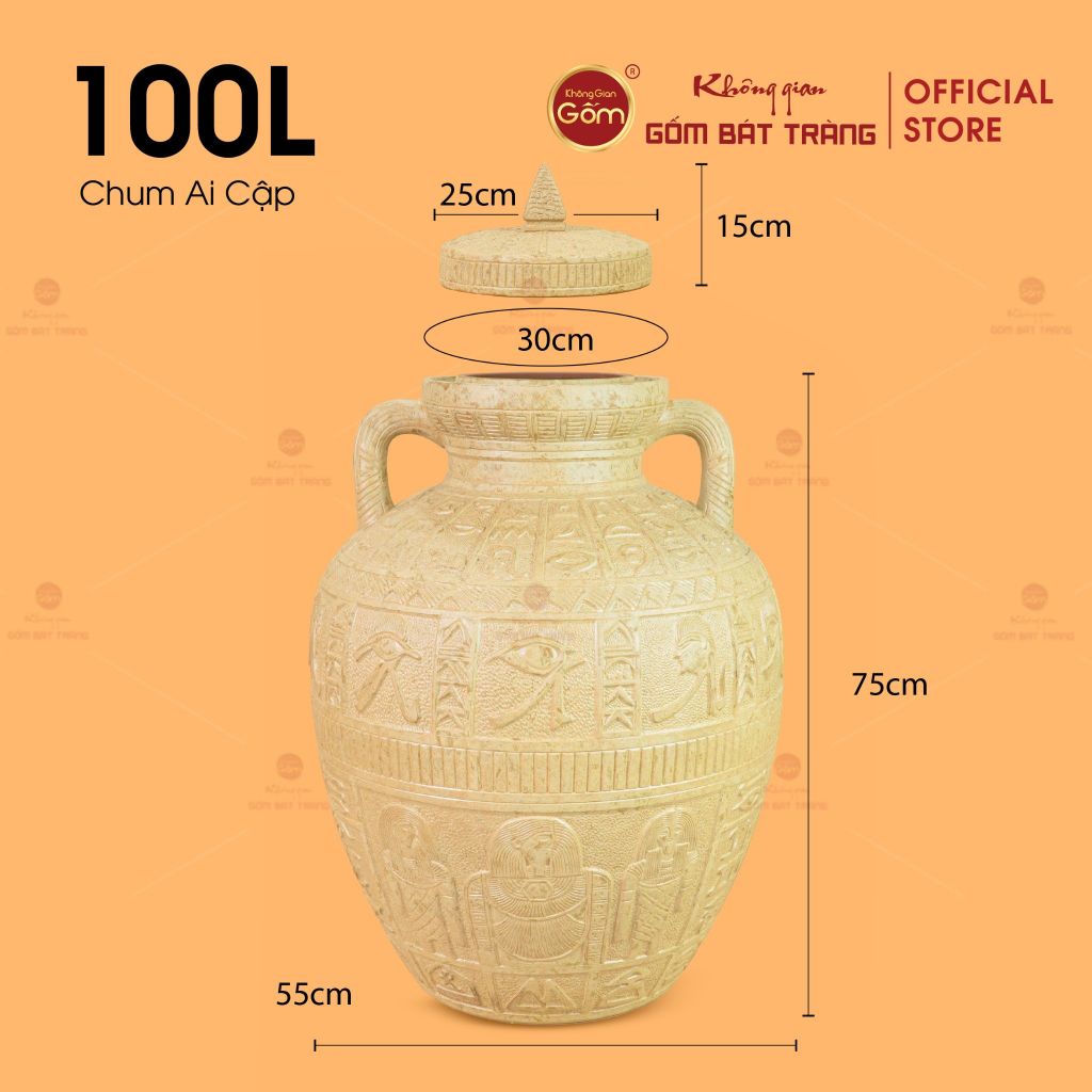 Chum Ai Cập Chạm Nổi