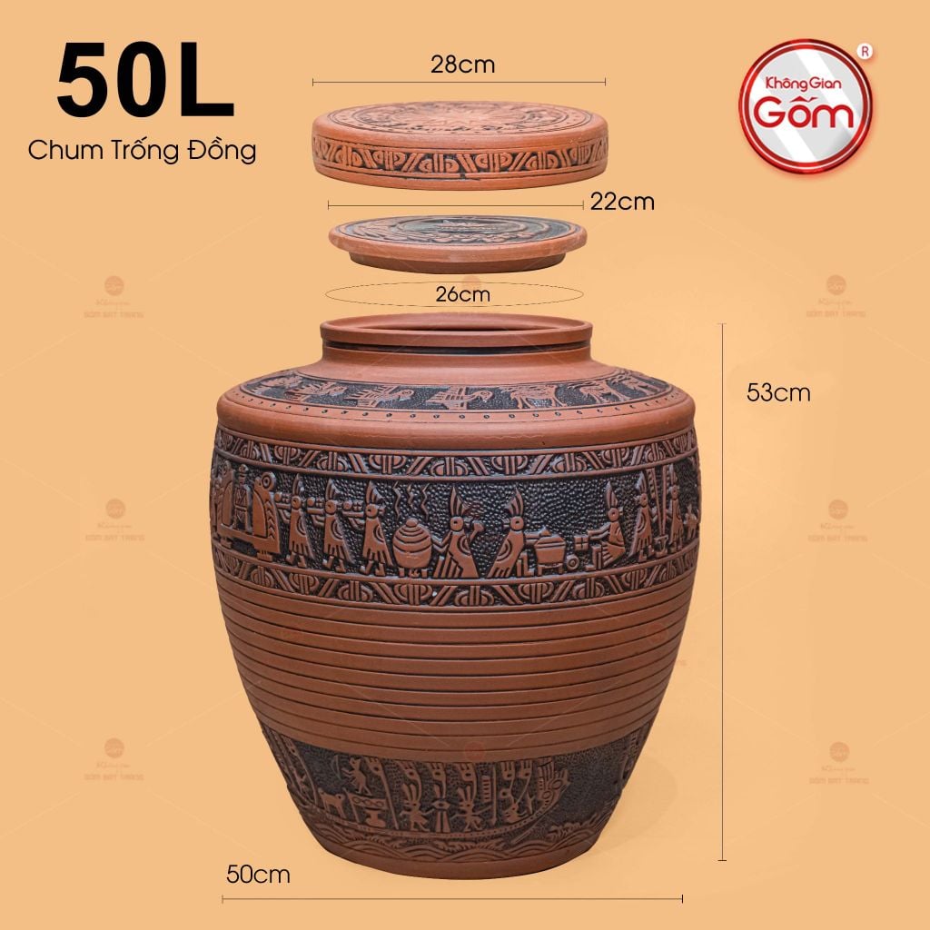 Chum Ngâm Rượu Trống Đồng