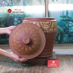 Hũ Gạo Trống Đồng Vàng