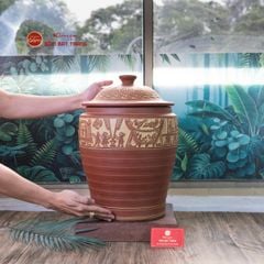 Hũ Gạo Trống Đồng Vàng