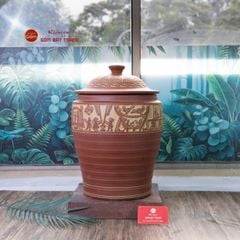 Hũ Gạo Trống Đồng Vàng