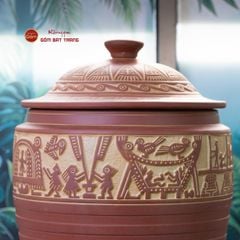 Hũ Gạo Trống Đồng Vàng