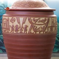 Hũ Gạo Trống Đồng Vàng